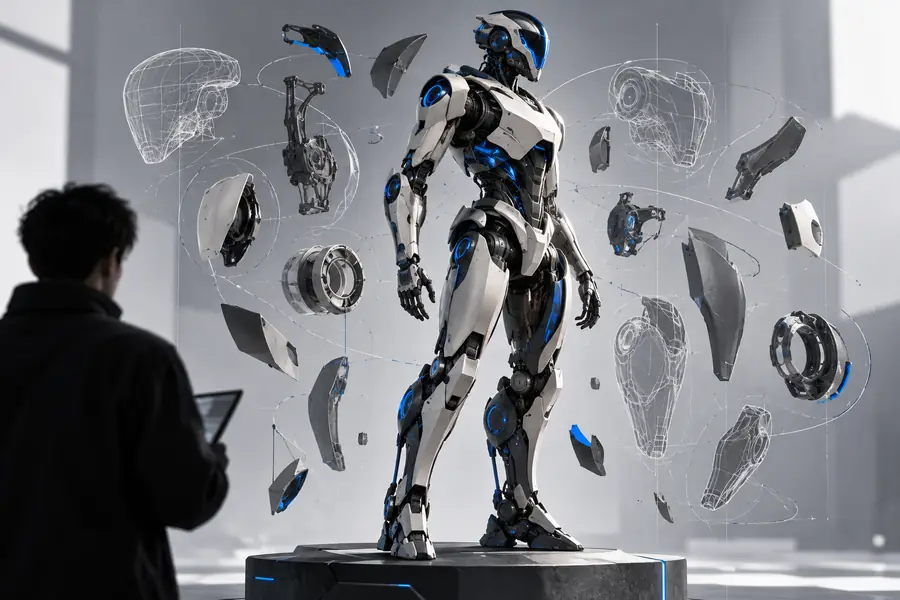 Illustrative robot concept image used as a visual reference